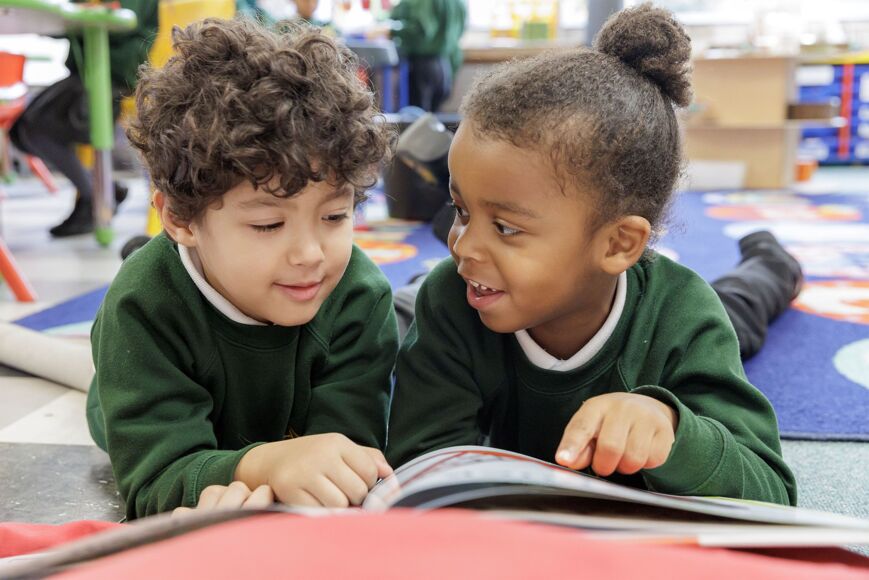 SMSJ Primary Pupils Reading